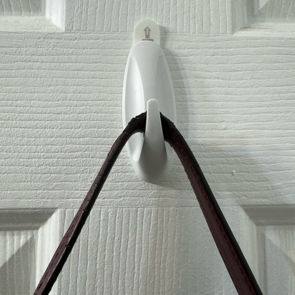 Coach Burgundy Haircalf Leather Turnlock Pocket Hobo Shoulder Bag - Picture 7 of 14